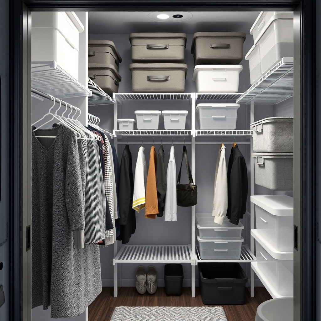 <clean photorealistic photo/illustration of a tidy