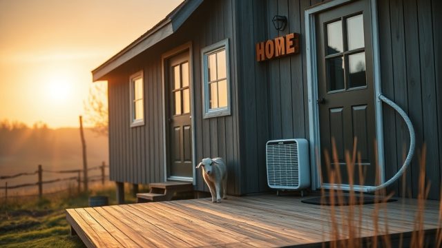 Tiny Goat House: Best Compact Dehumidifiers for Damp Tiny Homes