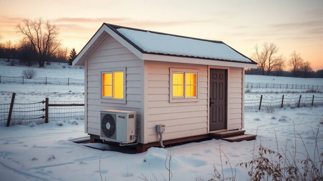 Tiny Goat House: Best Compact Heat Pumps for Tiny Living