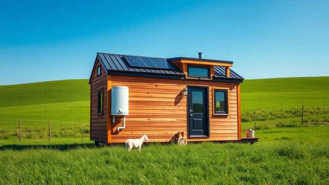 Tiny Goat House: Best Compact Water Heaters for Tiny Living