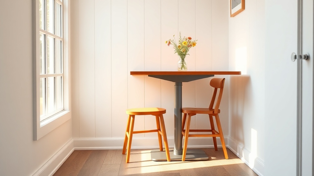 Tiny Goat House: Best Space-Saving Dining Tables for Compact Living