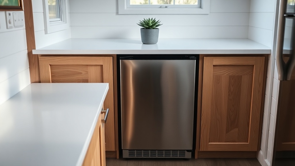 TinyDwell: Best Compact Under-Counter Fridges for Tiny Kitchens
