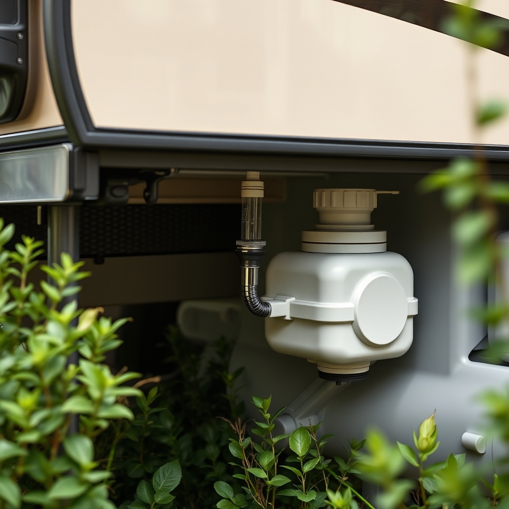 A photorealistic close-up of the Escape Traveler XL’s side