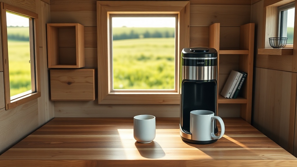 Tiny Goat House: Best Compact Coffee Makers for Tiny Living