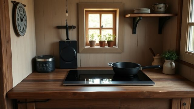 Tiny Goat House: Best Compact Induction Cooktops for Tiny Kitchens