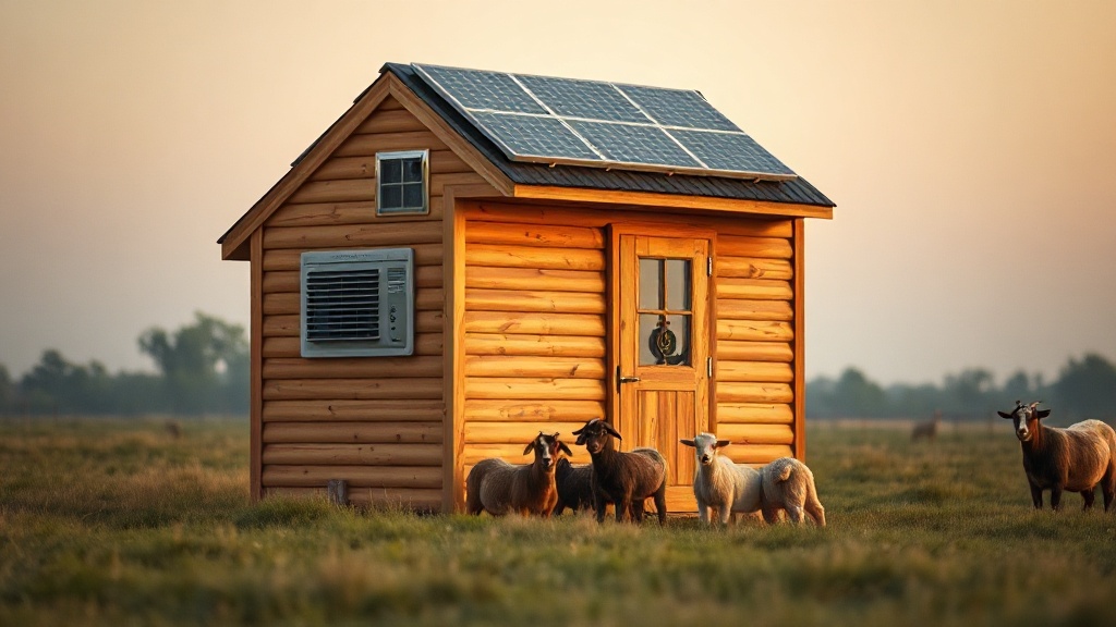 Tiny Goat House: Best Compact Portable Air Conditioners for Tiny Living