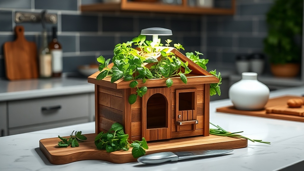 Tiny Goat House: Best Compact Indoor Herb Gardens for Tiny Living