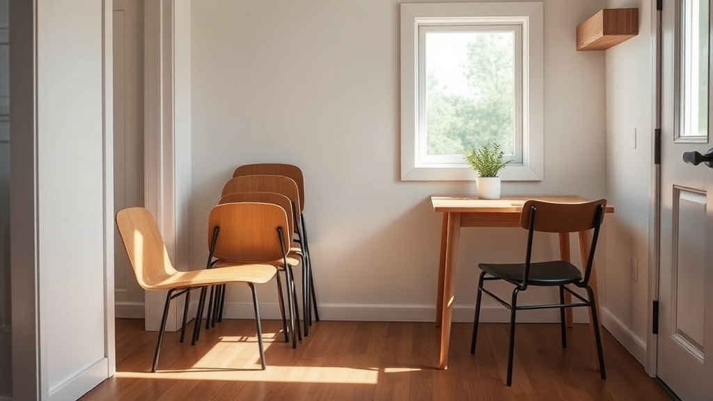 Tumbleweed Fencl: Best Compact Stacking Chairs for Tiny Living