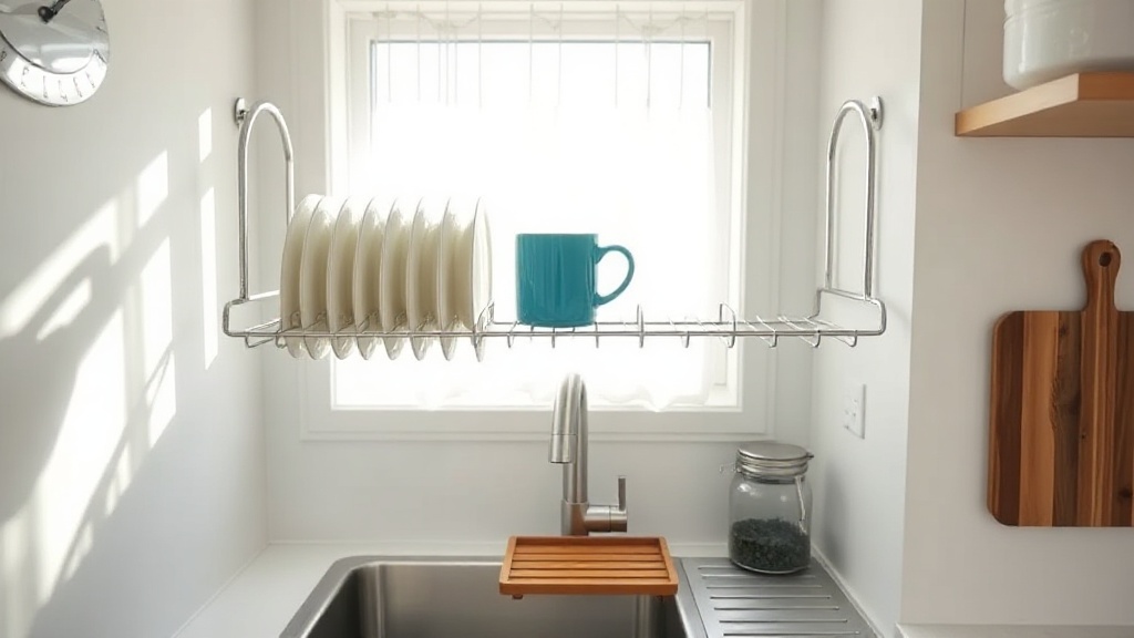 Tumbleweed Fencl: Best Compact Wall-Mounted Drying Racks for Tiny Kitchens